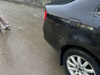 2009 Volkswagen Jetta V, чёрный, 485000 рублей, вид 4