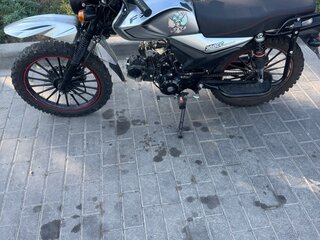2025 FX moto X1 (CB 250), серебристый, 75000 рублей, вид 2