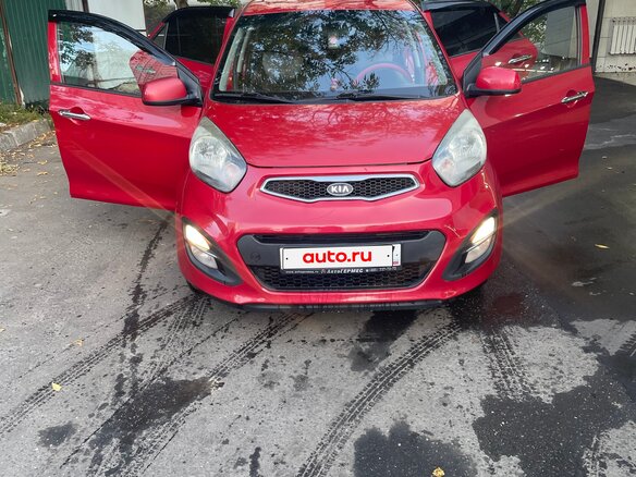 2011 Kia Picanto II, красный, 750000 рублей