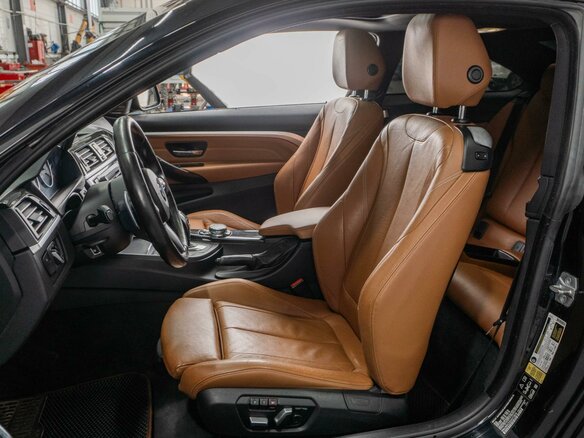 2015 BMW 4 серии 435i xDrive F32/F33/F36, чёрный, 2400000 рублей - вид 9