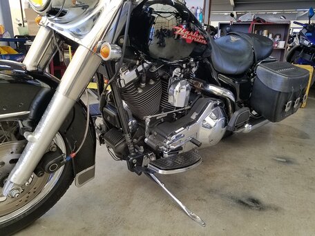 1997 Harley-Davidson Road King, чёрный, 852000 рублей, вид 5