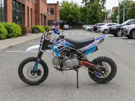 2026 Kayo Mini KMB YX125EM, фиолетовый, 68600 рублей, вид 3