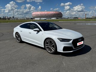 2020 Audi A7 55 TFSI II (4K), белый, 5350000 рублей, вид 2