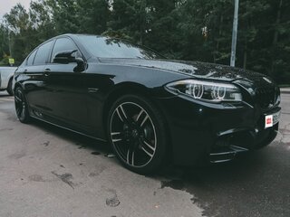 2016 BMW 5 серии 528i xDrive VI (F10/F11/F07) Рестайлинг, чёрный, 1800000 рублей, вид 4