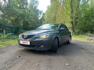 2008 Mazda 3 I (BK) Рестайлинг, серый, 400000 рублей, вид 1