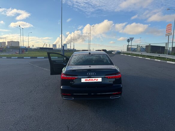 2022 Audi A6 45 TFSI V (C8), синий, 5150000 рублей - вид 6