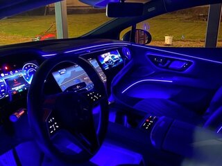 2021 Mercedes-Benz EQS 450+ I, чёрный, 8100000 рублей, вид 4