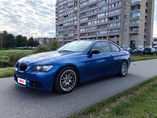 2007 BMW 3 серии 335i V (E90/E91/E92/E93), синий, 1350000 рублей, вид 4