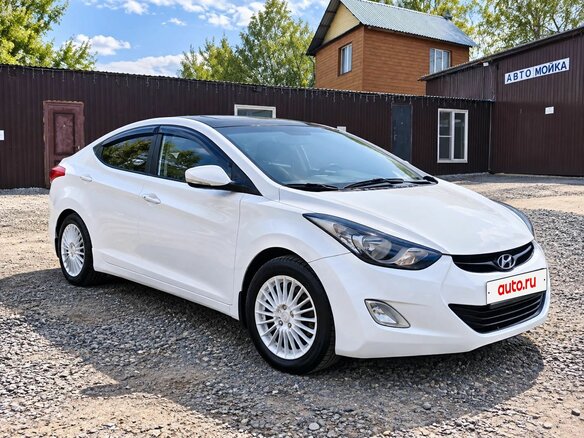 2012 Hyundai Elantra V (MD), белый, 700000 рублей