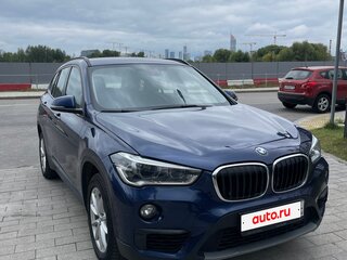 2018 BMW X1 18d xDrive II (F48), синий, 2350000 рублей, вид 3