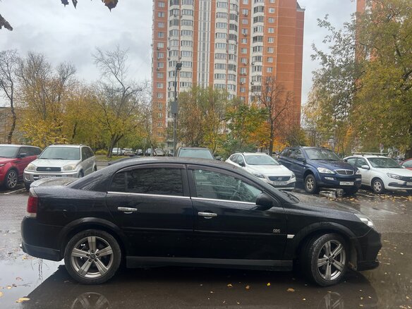 2008 Opel Vectra C Рестайлинг, чёрный, 680000 рублей - вид 1