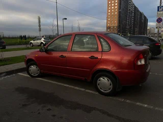 2006 Lada (ВАЗ) Kalina I, серебристый, 110000 рублей, вид 3