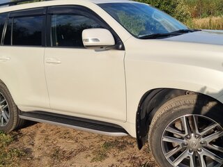 2015 Toyota Land Cruiser Prado 150 Series Рестайлинг 1, белый, 3850000 рублей, вид 4