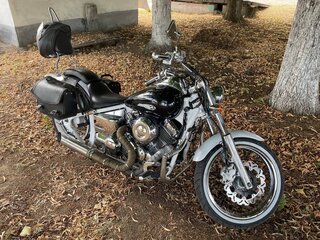 1999 Yamaha XVS400 Drag Star, чёрный, 420000 рублей, вид 2