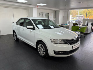 2019 Skoda Rapid I Рестайлинг, белый, 1493000 рублей, вид 3
