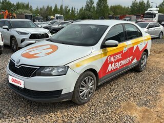 2019 Skoda Rapid I Рестайлинг, белый, 895000 рублей, вид 1