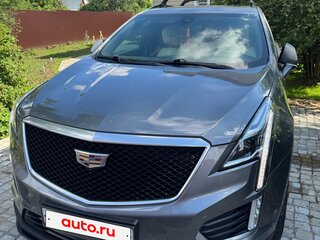 2021 Cadillac XT5 I Рестайлинг, серый, 3200000 рублей, вид 2