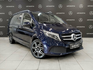 2020 Mercedes-Benz V-Класс Long 300 d длинный III (W447) Рестайлинг, синий, 5835000 рублей, вид 3
