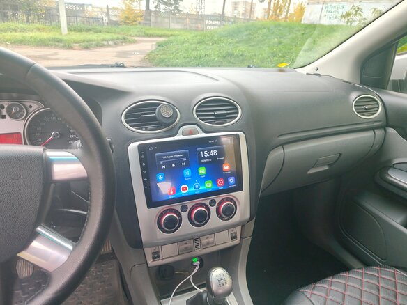 2010 Ford Focus II Рестайлинг, серебристый, 340000 рублей - вид 7