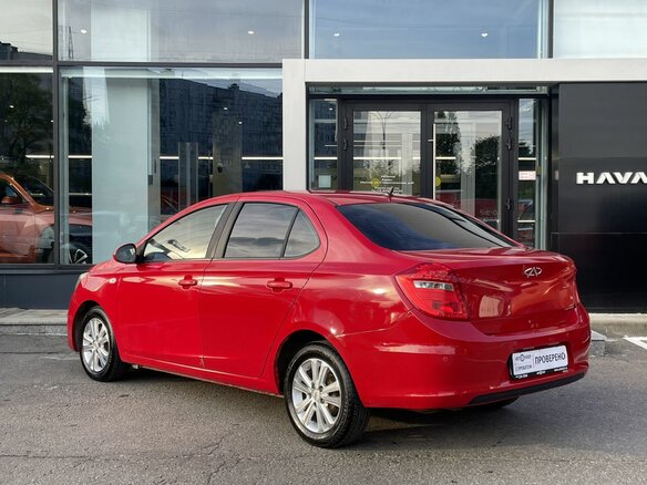 2014 Chery Bonus 3 (E3/A19), красный - вид 6