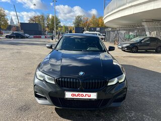 2022 BMW 3 серии 320d xDrive VII (G2x) Рестайлинг, чёрный, 5200000 рублей, вид 2