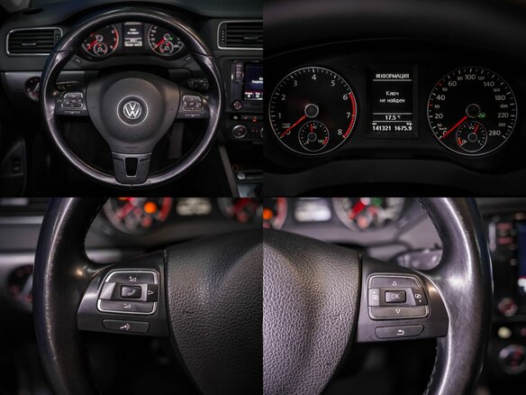 2013 Volkswagen Jetta VI, коричневый, 1250000 рублей - вид 21