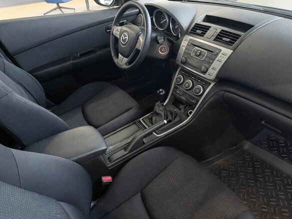 2008 Mazda 6 II (GH), синий - вид 8