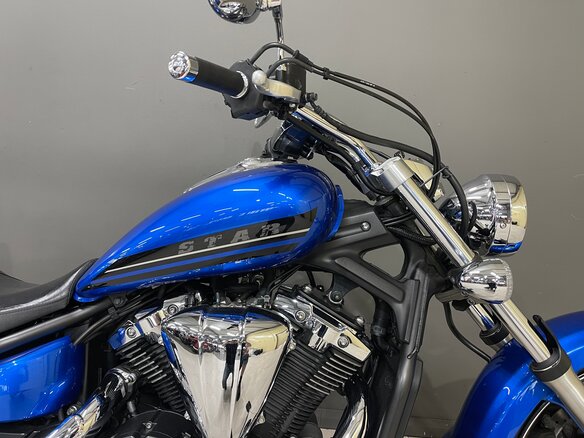 2014 Yamaha XVS1300, синий, 950000 рублей - вид 14