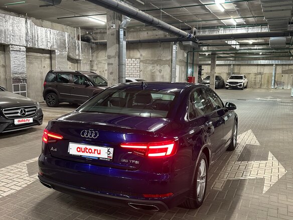2018 Audi A4 V (B9), синий, 2200000 рублей - вид 9
