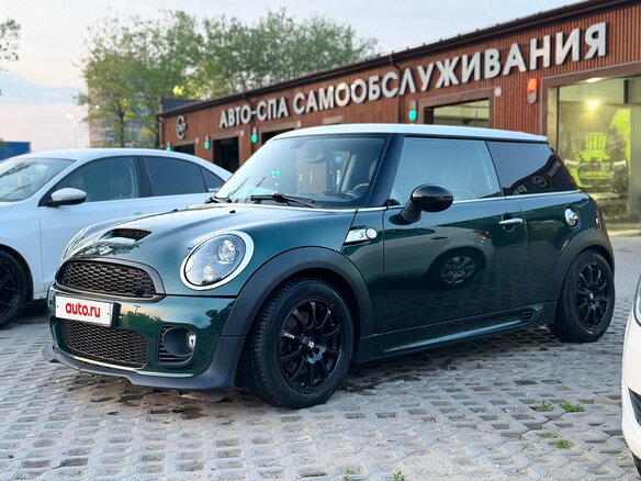 2007 Mini Hatch Cooper S II (R56), зелёный, 1050000 рублей
