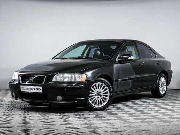 2007 Volvo S60 I Рестайлинг, чёрный, 499000 рублей
