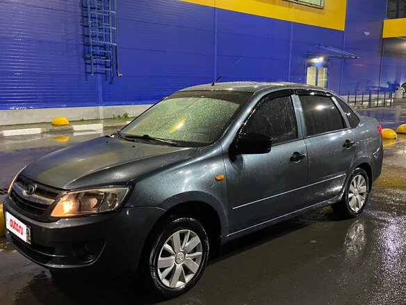 2014 Lada (ВАЗ) Granta I, серый, 394999 рублей