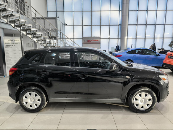 2014 Mitsubishi ASX I Рестайлинг, чёрный, 1200000 рублей - вид 3