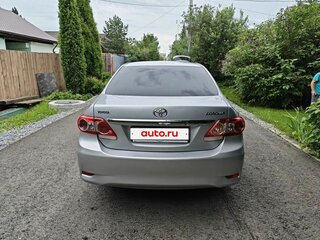 2012 Toyota Corolla X (E140, E150) Рестайлинг, серый, 950000 рублей, вид 4