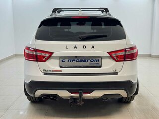 2019 Lada (ВАЗ) Vesta SW Cross I, белый, 600000 рублей, вид 3