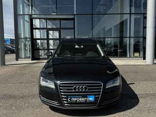 2013 Audi A8 Long III (D4), чёрный, 1255000 рублей, вид 2