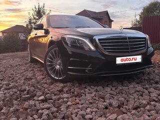 2014 Mercedes-Benz S-Класс 500 Long VI (W222, C217), чёрный, 2550000 рублей, вид 1