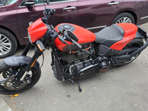 2020 Harley-Davidson FXDR 114, оранжевый, 2350000 рублей
