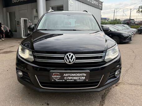 2011 Volkswagen Tiguan I Рестайлинг, чёрный, 1280000 рублей, вид 3