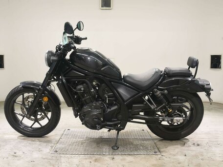 2023 Honda CMX 1100 Rebel, чёрный, 1177000 рублей, вид 1