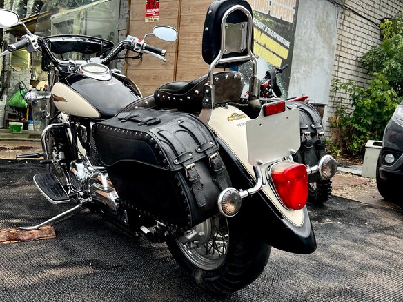 2006 Yamaha XVS1100, чёрный, 523000 рублей - вид 3