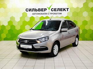 2022 Lada (ВАЗ) Granta Euro-2 I Рестайлинг, серый, 640000 рублей, вид 1
