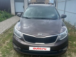 2016 Kia Rio III Рестайлинг, коричневый, 1100000 рублей, вид 3