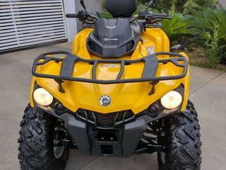 2017 BRP Can-Am Outlander 570, жёлтый, 970000 рублей, вид 2