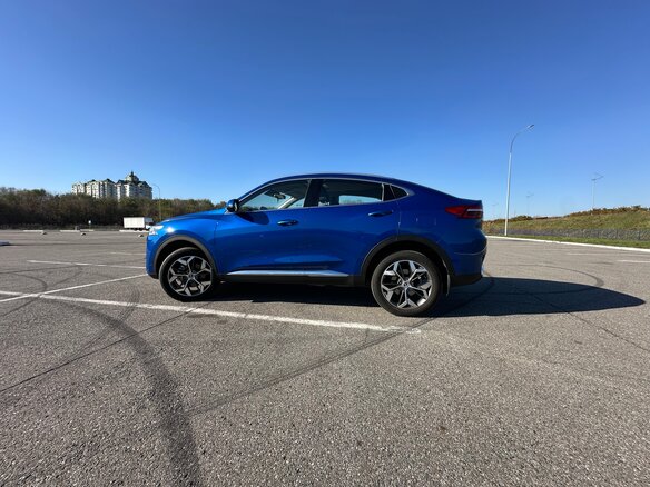 2021 Haval F7x I, синий - вид 25