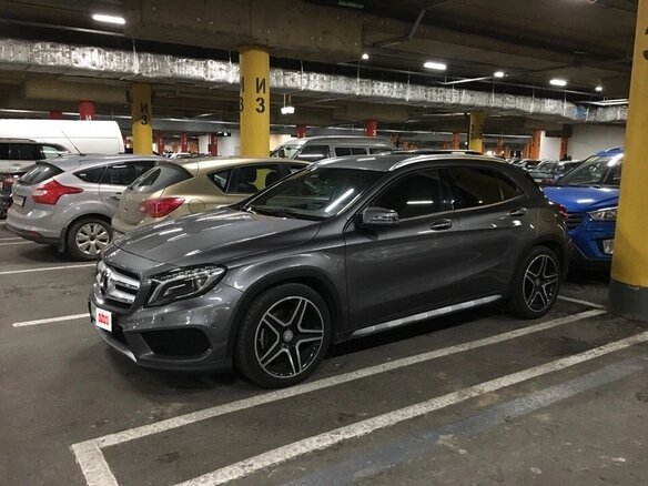 2014 Mercedes-Benz GLA 250 I (X156), серый, 1900000 рублей - вид 7