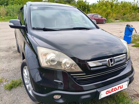 2008 Honda CR-V III, чёрный, 1250000 рублей, вид 2
