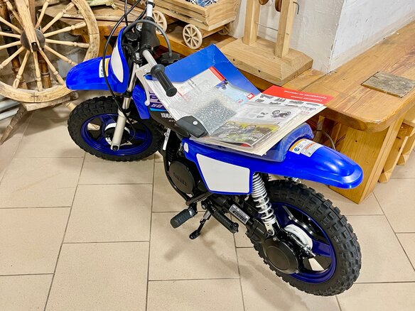 2022 Yamaha PW50/PW80, синий, 159999 рублей - вид 7