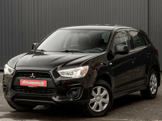 2012 Mitsubishi ASX I Рестайлинг, чёрный, 1150000 рублей, вид 1