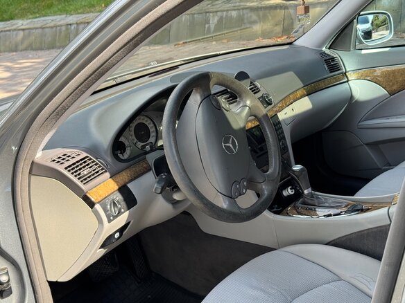 2007 Mercedes-Benz E-Класс 230 III (W211, S211) Рестайлинг, серый, 1200000 рублей - вид 12